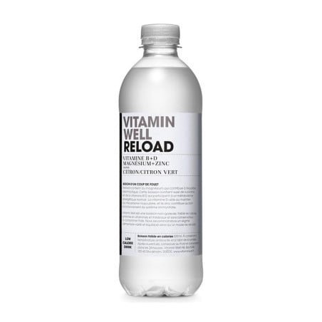 Boisson RELOAD 500 mL - Vitamin Well - Le Sport Discount pas cher