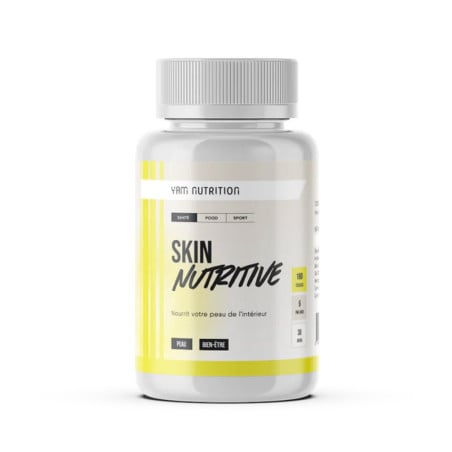 Skin Nutritive 180 Gélules - YAM Nutrition - Le Sport Discount pas cher