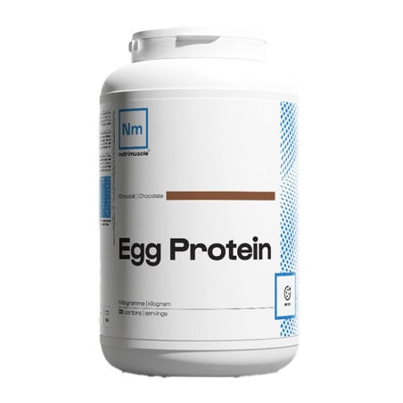 Protéine d'œuf en poudre 1 kg - Nutrimuscle - Le Sport Discount pas cher
