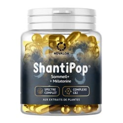 Gélules Sommeil+ Spectre Complet Complexe CB2 & Mélatonine - Novaloa - Le Sport Discount pas cher