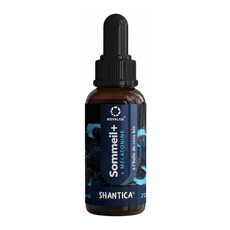 Huile Sommeil+ Mélatonine & Complexe CB2 Nature - Novaloa - Le Sport Discount pas cher