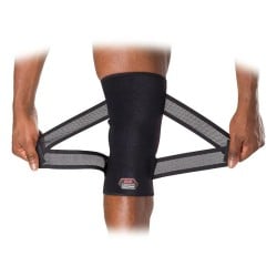 10006 - Genouillère de compression croisée et sangles - McDavid - Le Sport Discount pas cher