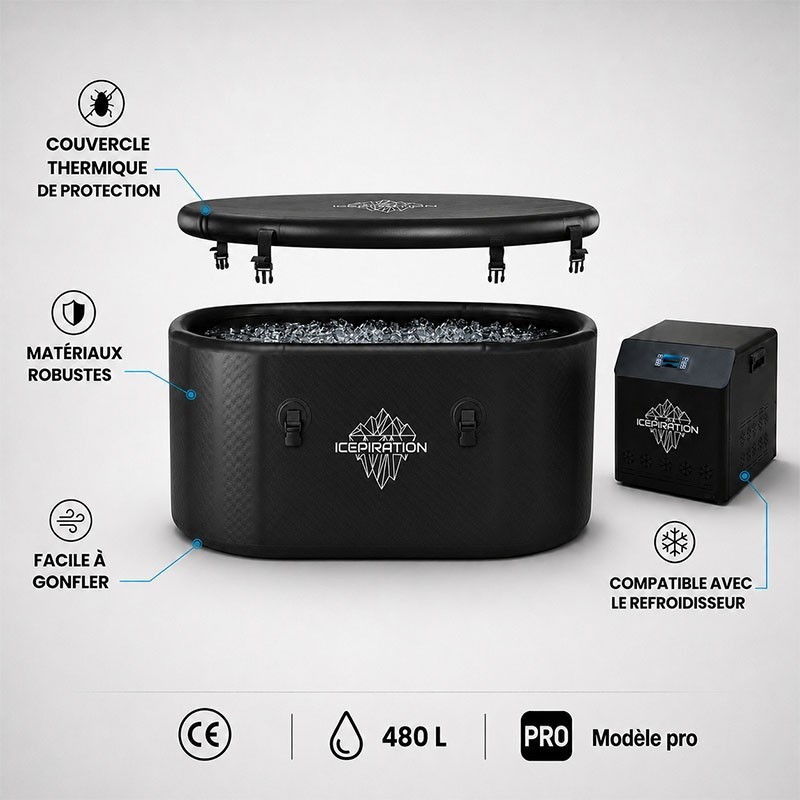 Bain Glacé Pro 2 - Icepiration - Le Sport Discount pas cher