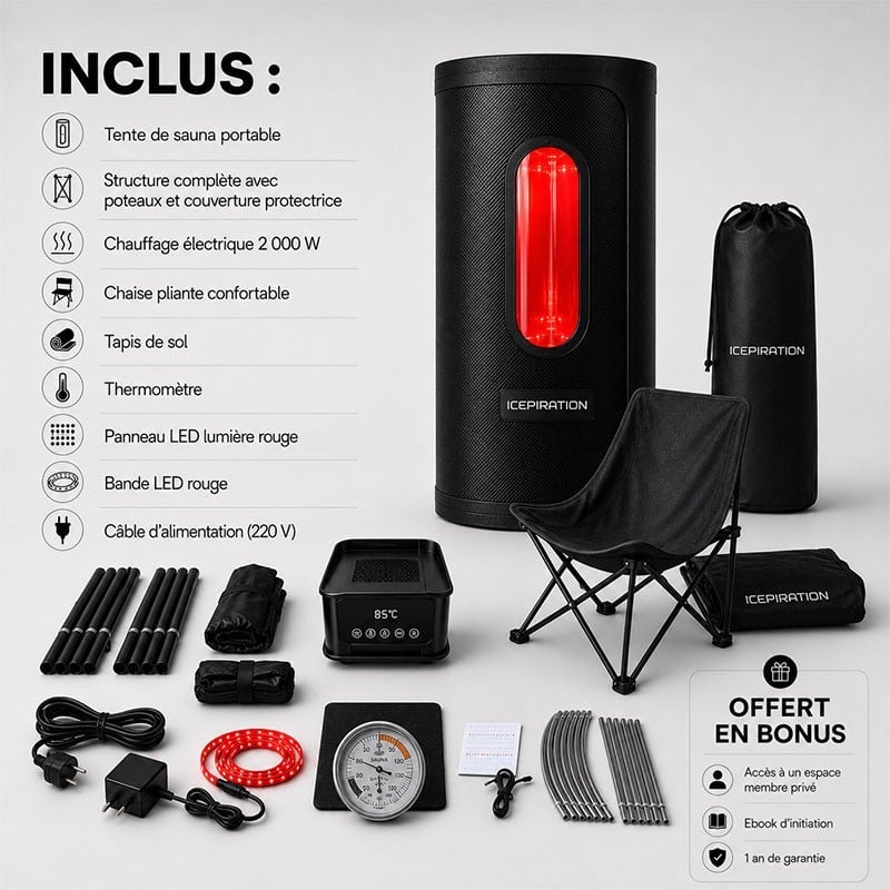 Sauna Portable - Icepiration - Le Sport Discount pas cher
