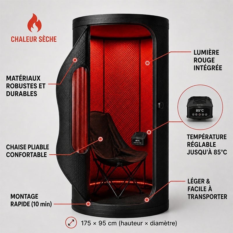Sauna Portable - Icepiration - Le Sport Discount pas cher