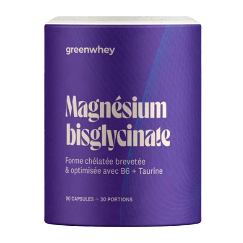 Magnésium Bisglycinate 90 gélules - Greenwhey - Le Sport Discount pas cher