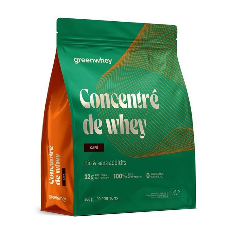 Whey Protéine Bio 900 g - Greenwhey - Le Sport Discount pas cher