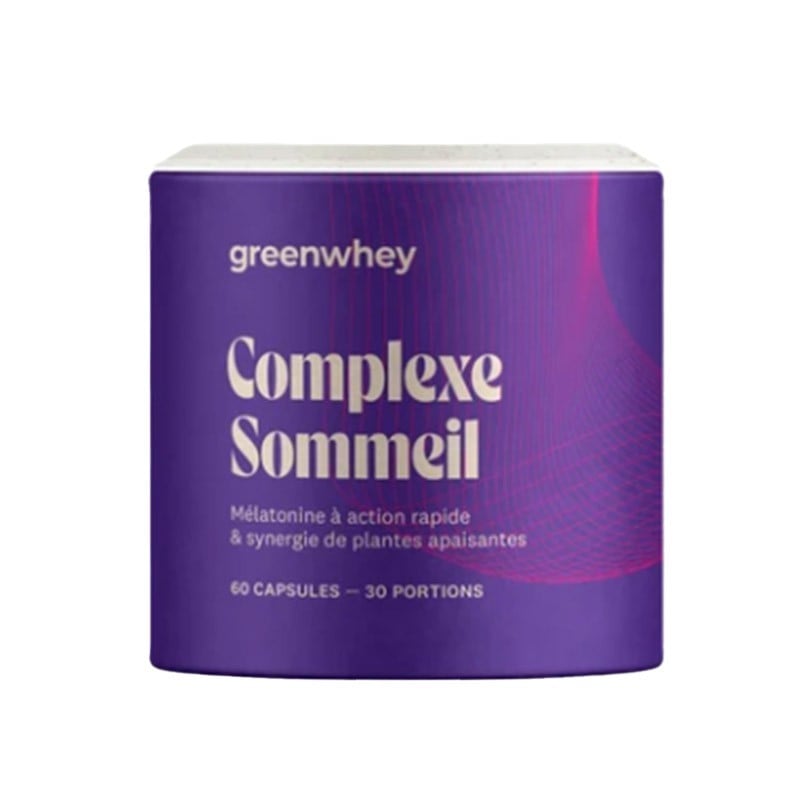 Complexe Sommeil 60 gélules - Greenwhey - Le Sport Discount pas cher