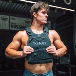 Gilet porte plaque Essential (vide) - STMN Fitness - Le Sport Discount pas cher