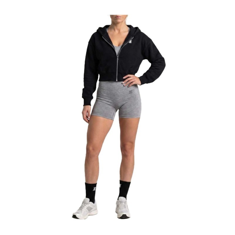 Sweat à capuche GYM HEROES Crop - Zumub - Le Sport Discount pas cher