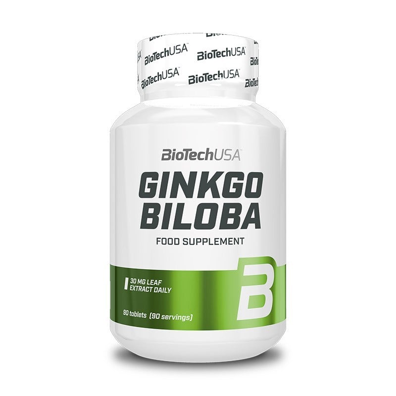 Ginkgo Biloba 90 comprimés - BioTechUSA - Le Sport Discount pas cher
