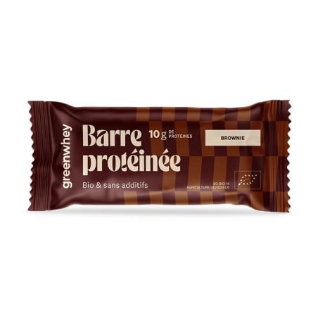 Pack 6 barres protéinées Bio 6 x 50 g - Greenwhey - Le Sport Discount pas cher