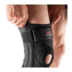 425 – Genouillère de maintien avec renforts latéraux et sangles croisées – McDavid - Le Sport Discount pas cher