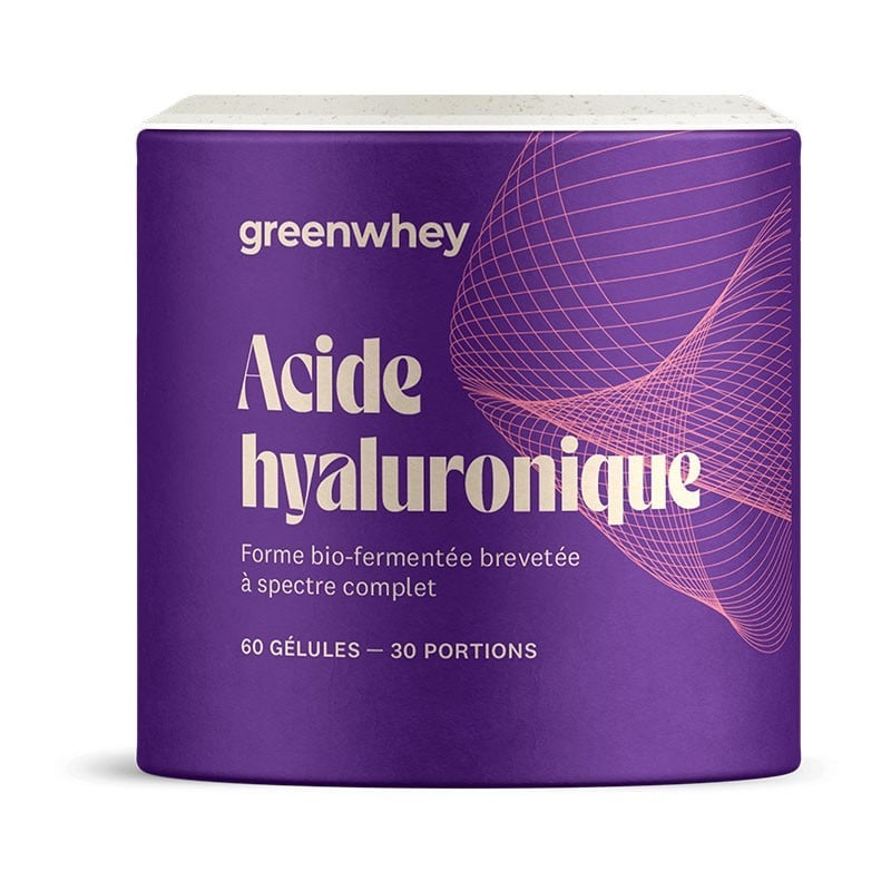 Acide Hyaluronique 60 gélules - Greenwhey - Le Sport Discount pas cher