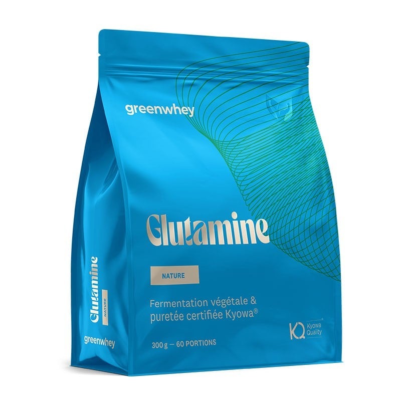 L-Glutamine Végétale Kyowa® en poudre 300 g - Greenwhey - Le Sport Discount pas cher