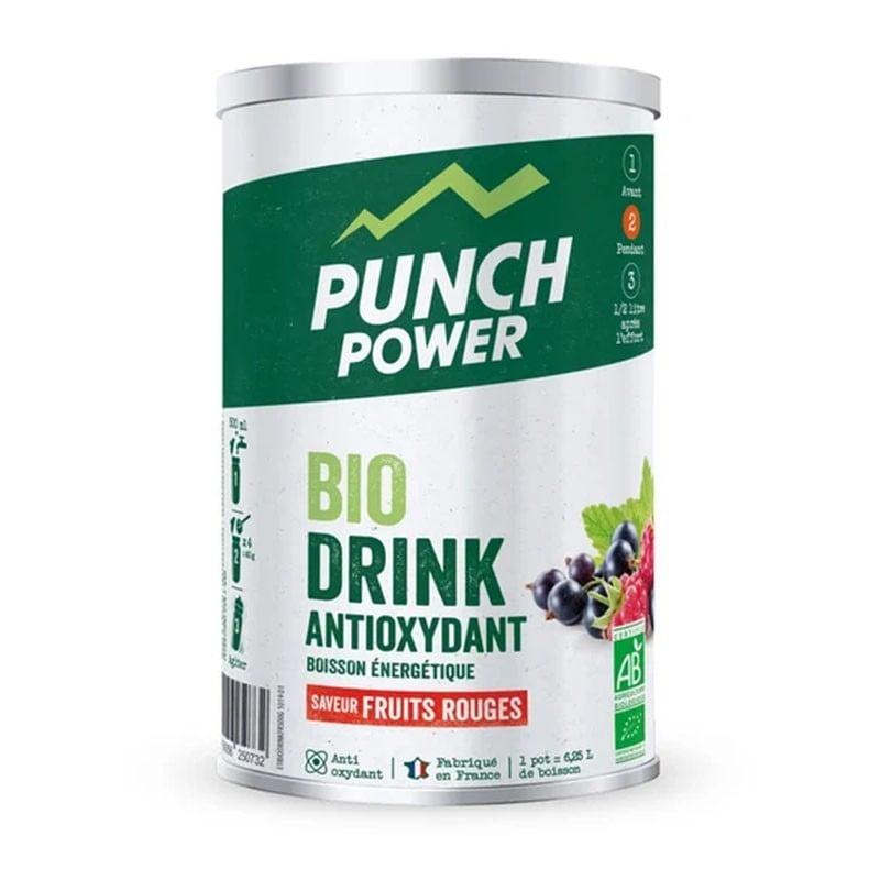 Biodrink Antioxydant Boisson énergétique bio 500 g - Punch Power - Le Sport Discount pas cher