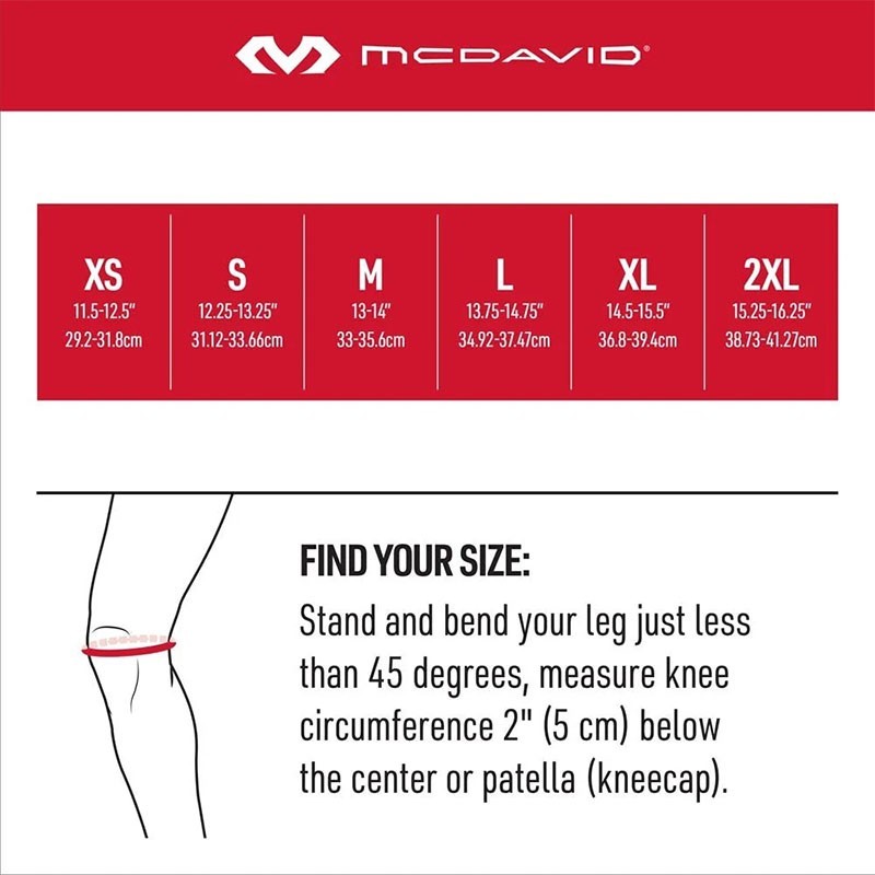 4200 - Genouillère de soutien ELITE Bio-Logix - McDavid - Le Sport Discount pas cher
