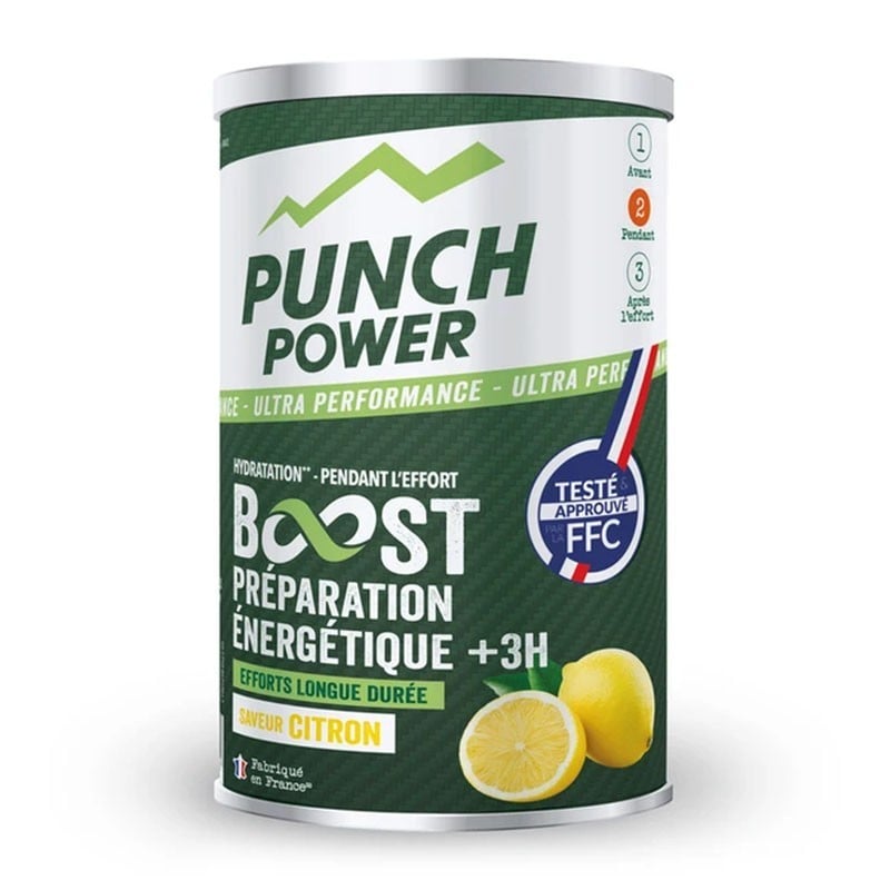 Boisson énergétique Boost énergétique 500 g - Punch Power - Le Sport Discount pas cher