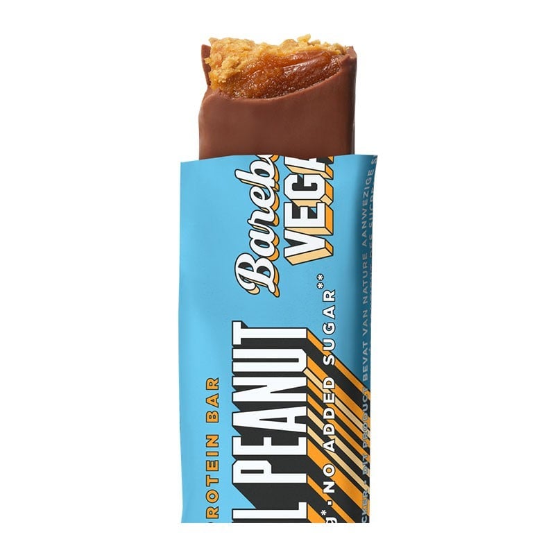 Barre protéinée vegan Caramel Peanut - Barebells - Le Sport Discount pas cher