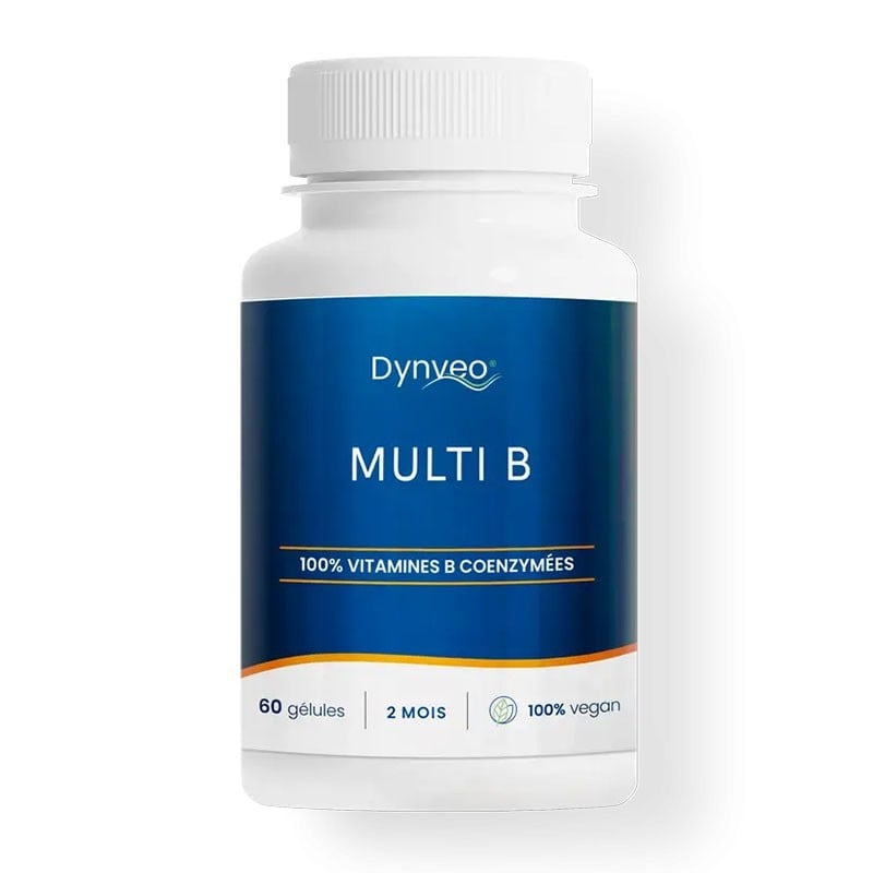 Complexe vitamines B 60 gélules - Dynveo - Le Sport Discount pas cher