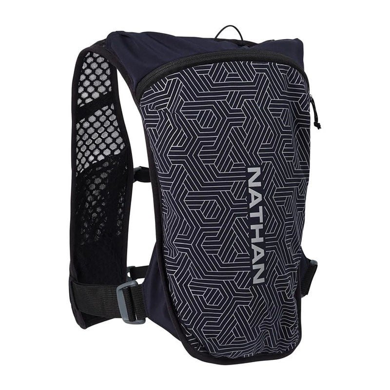 Gilet d’hydratation running 4 L + Poche à eau 1,5 L HyperNight Quick Start 3 - Nathan - Le Sport Discount pas cher