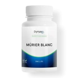 Extrait de Mûrier blanc 5 % DNJ 60 gélules - Dynveo - Le Sport Discount pas cher