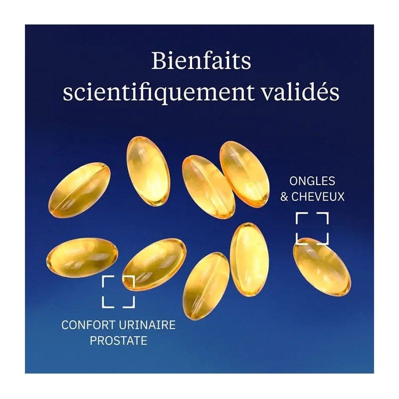 Huile de pépins de courge Bio 60 capsules - Dynveo - Le Sport Discount pas cher