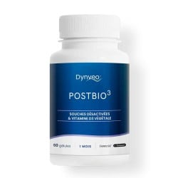 Complexe Postbiotiques Postbio3 60 gélules - Dynveo - Le Sport Discount pas cher