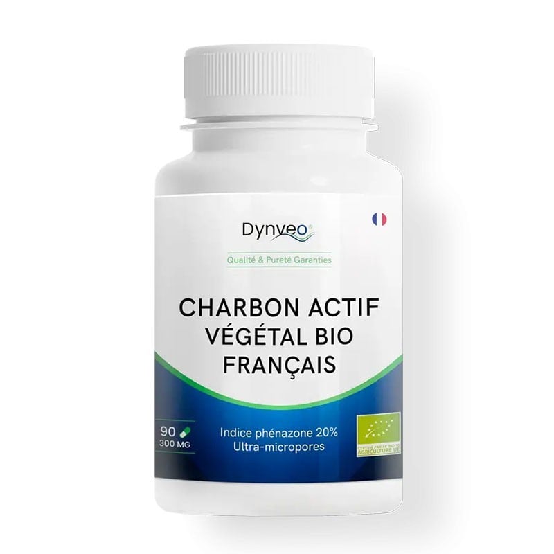 Charbon végétal activé Bio - Dynveo - Le Sport Discount pas cher