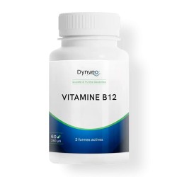 Vitamine B12 active 250 µg 60 gélules - Dynveo - Le Sport Discount pas cher