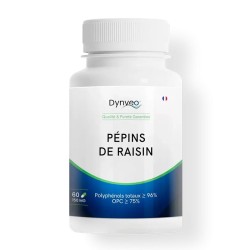 Extrait de Pépins de Raisin OPC 60 gélules - Dynveo - Le Sport Discount pas cher