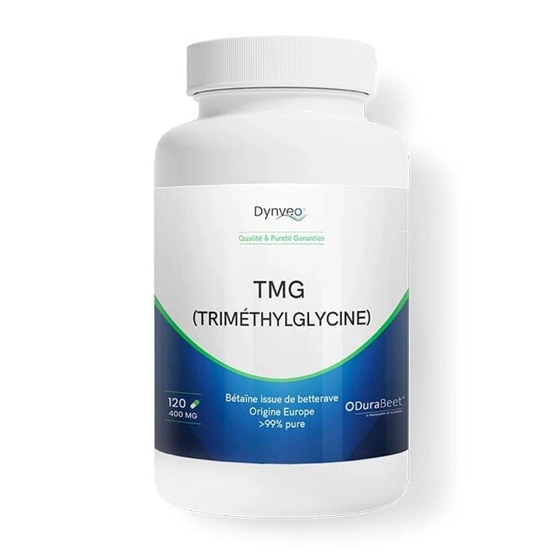 TMG Bétaïne anhydre DuraBeet® 120 gélules - Dynveo - Le Sport Discount pas cher