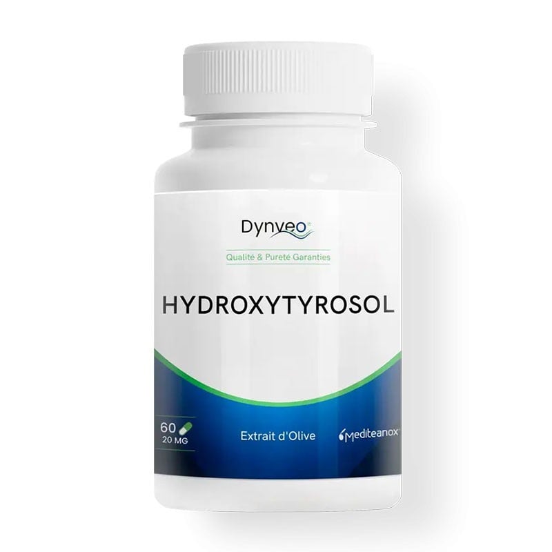 Hydroxytyrosol extrait d'olive 60 gélules - Dynveo - Le Sport Discount pas cher