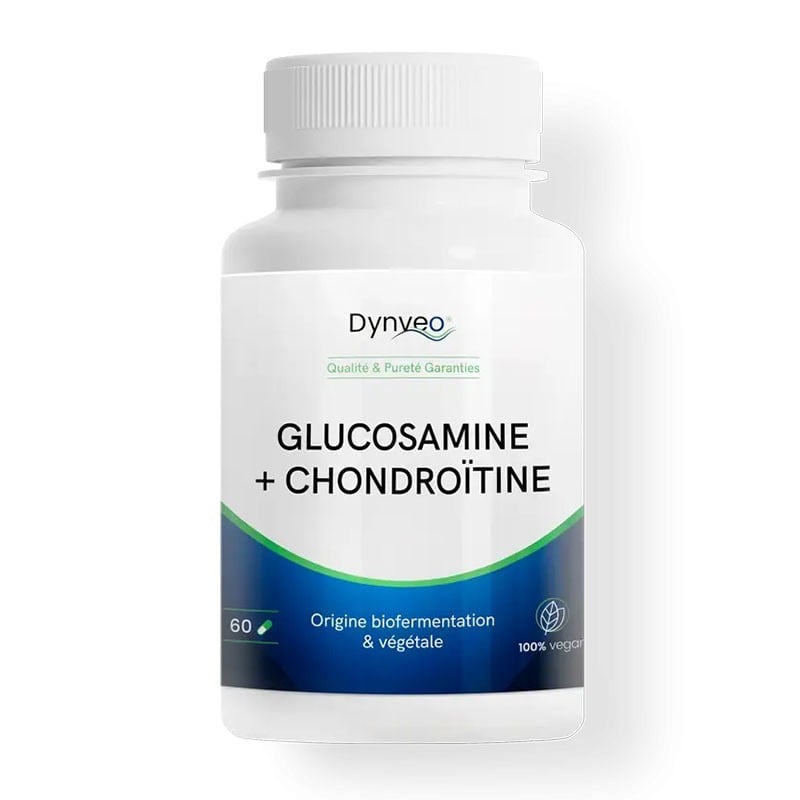 Glucosamine Chondroïtine vegan - Dynveo - Le Sport Discount pas cher