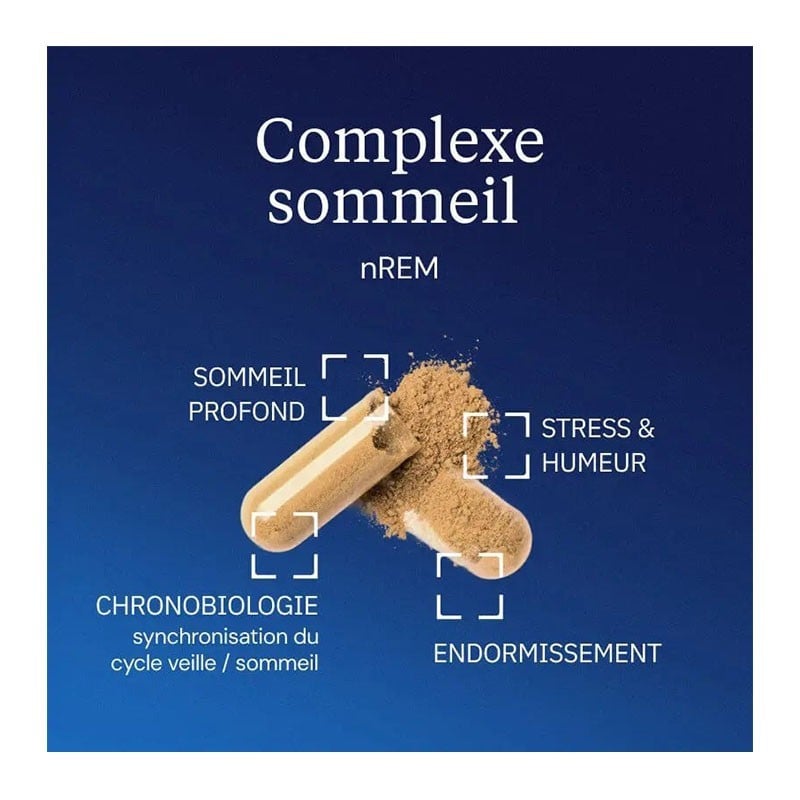 Complexe Sommeil profond nREM 30 gélules - Dynveo - Le Sport Discount pas cher