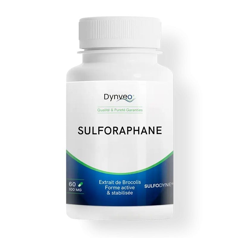 Sulforaphane Sulfodyne® extrait de brocoli 60 gélules - Dynveo - Le Sport Discount pas cher