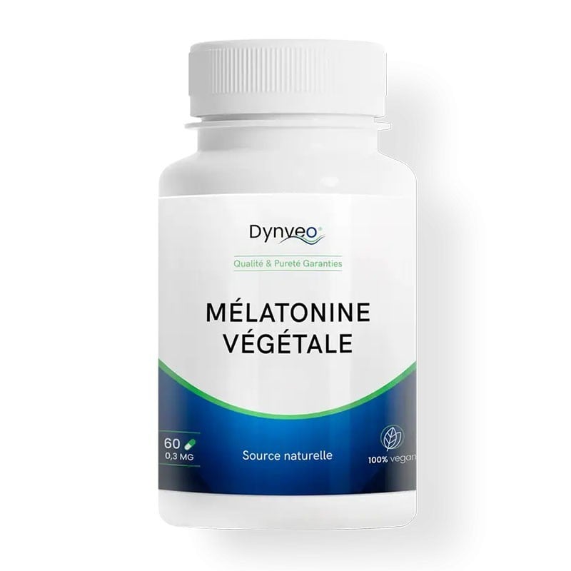 Mélatonine végétale 60 gélules - Dynveo - Le Sport Discount pas cher