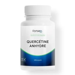 Quercétine anhydre pure 500 mg 60 gélules - Dynveo - Le Sport Discount pas cher
