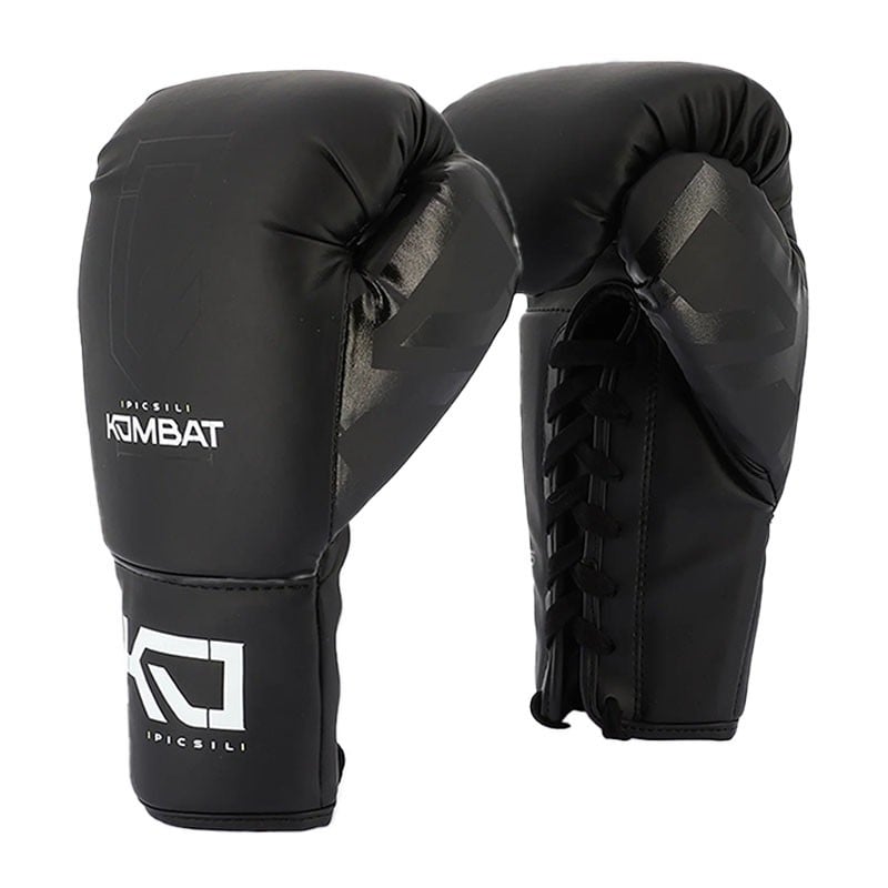 Gants de boxe Kronos Pro Lace Up - Kombat - Le Sport Discount pas cher