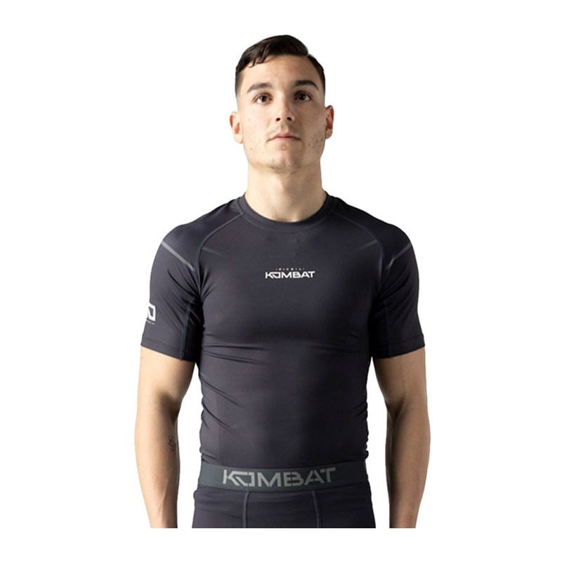 Rashguard manches courtes Kobalt homme - Kombat - Le Sport Discount pas cher