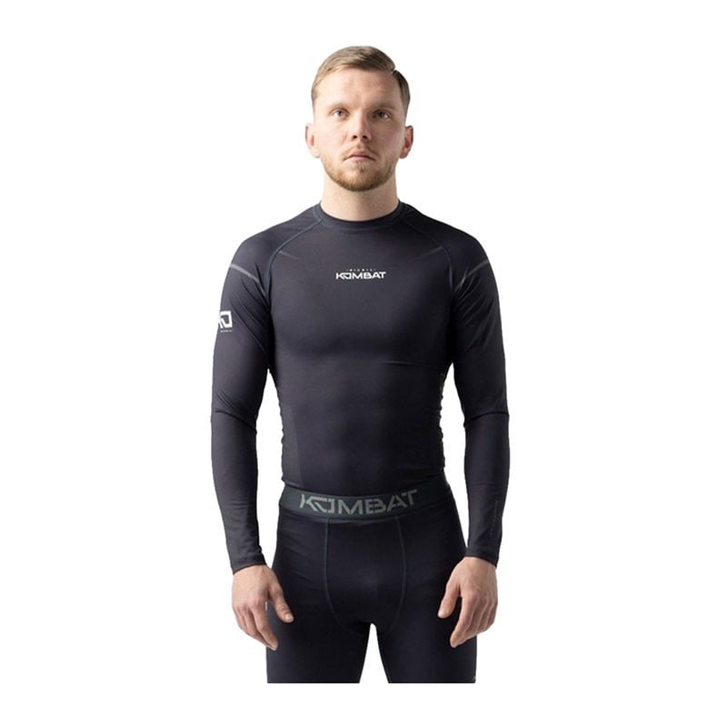 Rashguard manches longues Kobalt homme - Kombat - Le Sport Discount pas cher