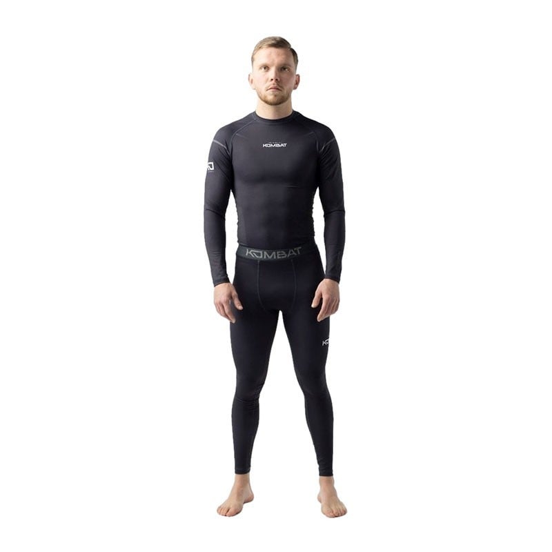 Rashguard manches longues Kobalt homme - Kombat - Le Sport Discount pas cher