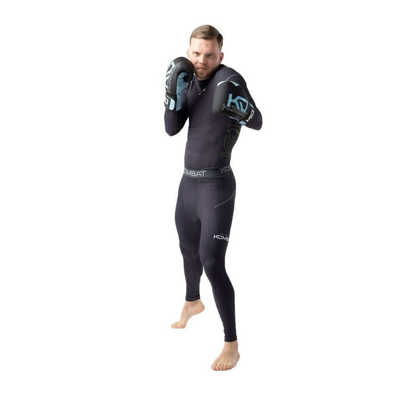 Rashguard manches longues Kobalt homme - Kombat - Le Sport Discount pas cher