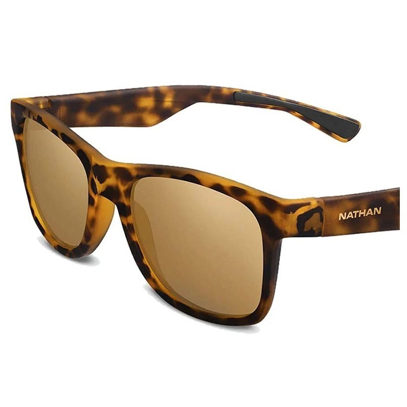 Lunettes de soleil running polarisées Sunrise Tortoise - Nathan - Le Sport Discount pas cher