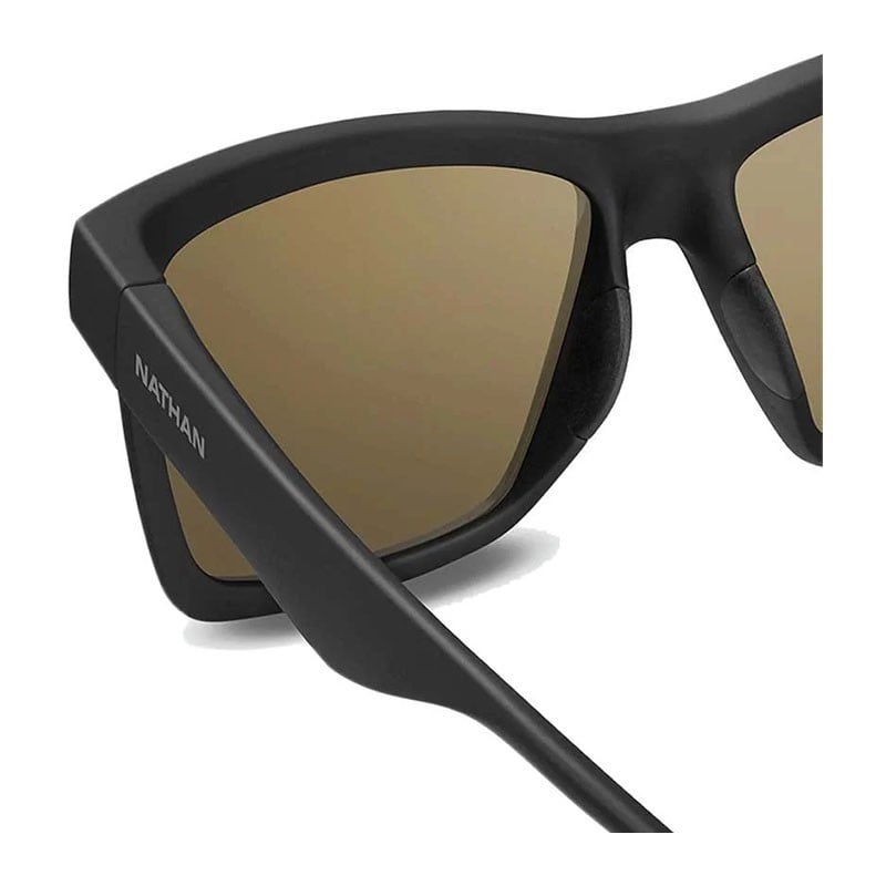 Lunettes de soleil running polarisées Adventure Black - Nathan - Le Sport Discount pas cher