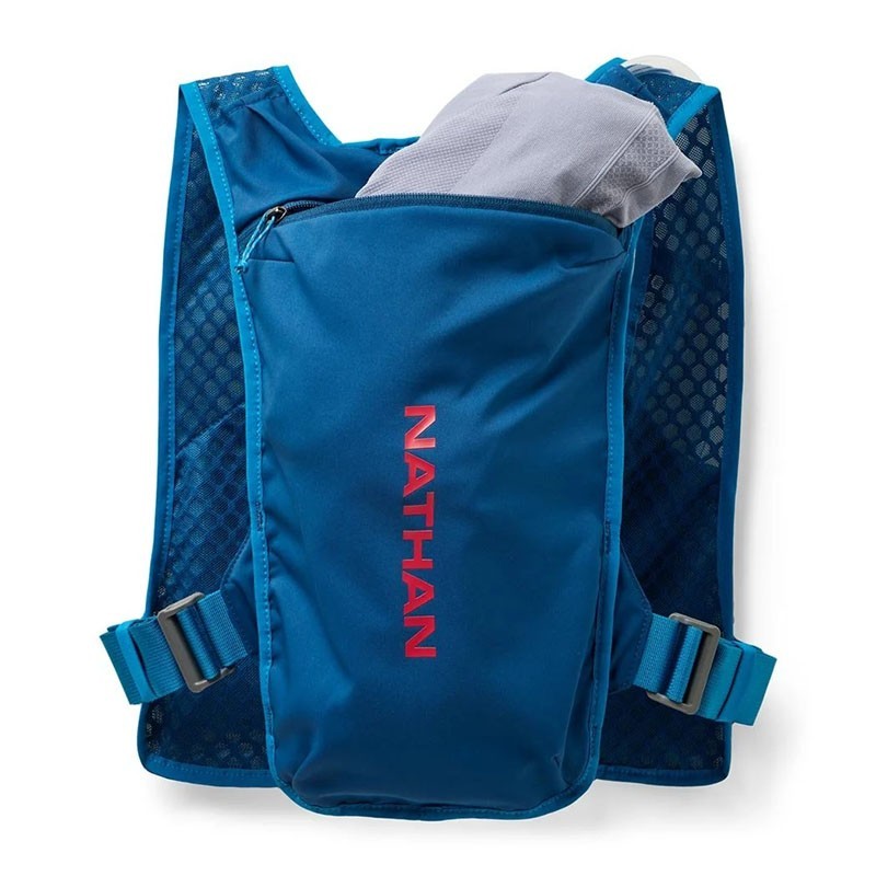 Gilet d’hydratation running 3 L + Poche à eau 1,5 L Quick Start 3.0 - Nathan - Le Sport Discount pas cher