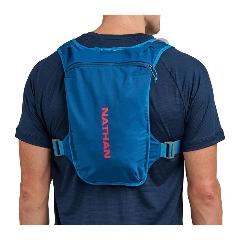 Gilet d’hydratation running 3 L + Poche à eau 1,5 L Quick Start 3.0 - Nathan - Le Sport Discount pas cher