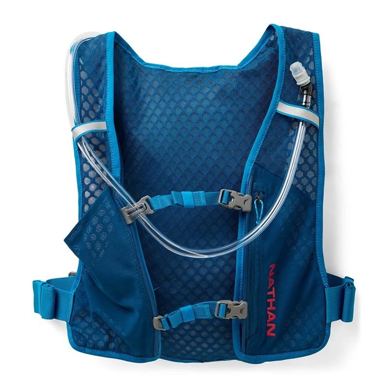 Gilet d’hydratation running 3 L + Poche à eau 1,5 L Quick Start 3.0 - Nathan - Le Sport Discount pas cher