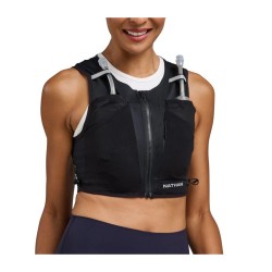 Gilet d’hydratation running femme 1 L + 2 flasques souples 500 mL AeroZip - Nathan - Le Sport Discount pas cher