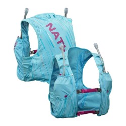 Gilet d’hydratation trail femme 4 L + 2 flasques souples 591 mL Pinnacle Vapor - Nathan - Le Sport Discount pas cher